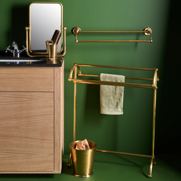 Towel holder - Brass